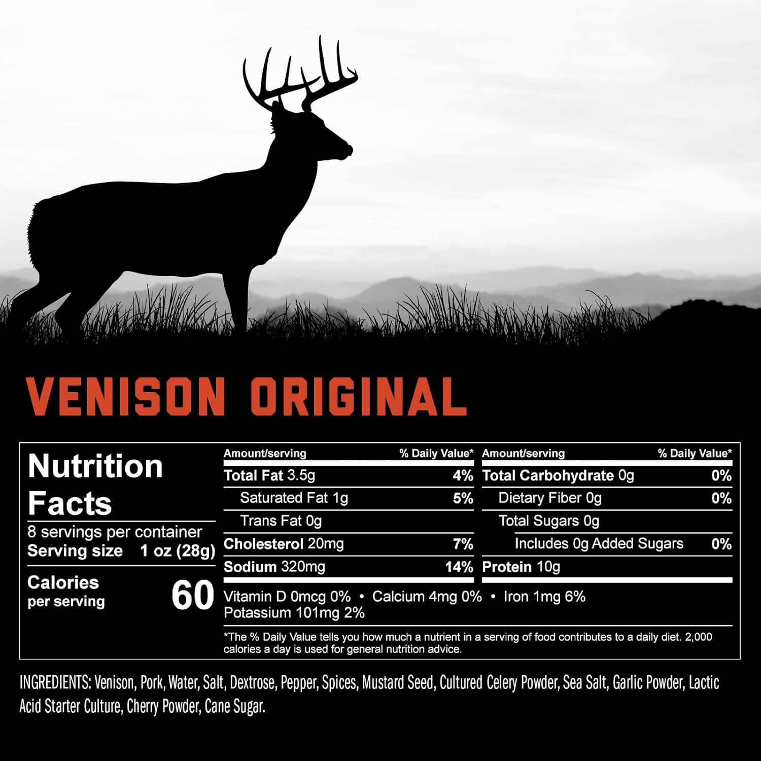 Venison Summer Sausage - Original