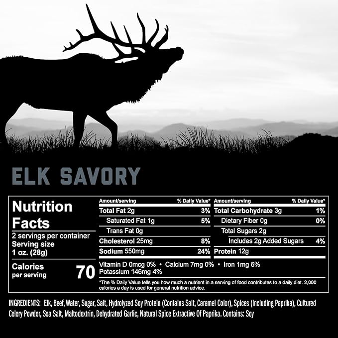 Elk Steak Strips - Savory
