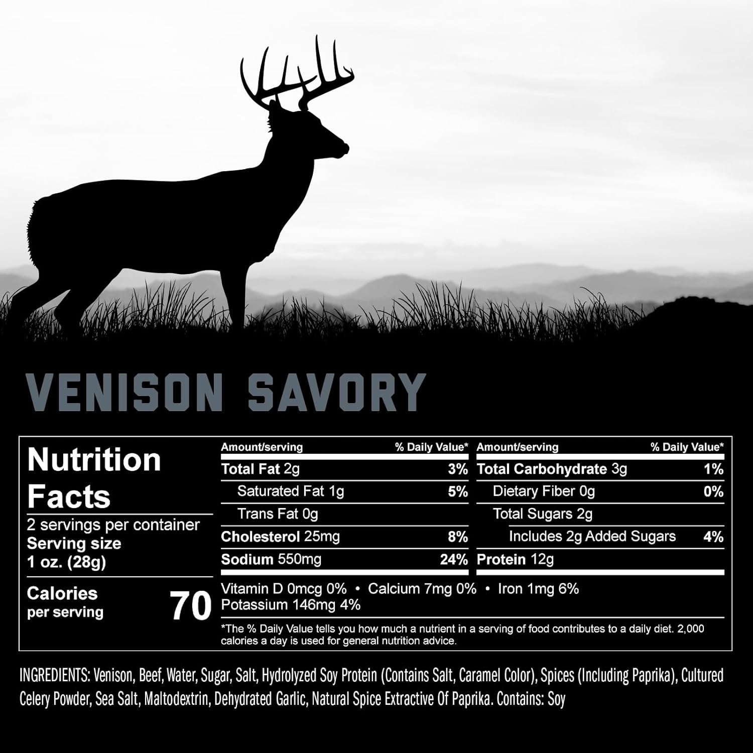 Venison Steak Strips - Savory