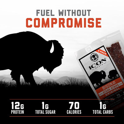 Bison Steak Strips - Original