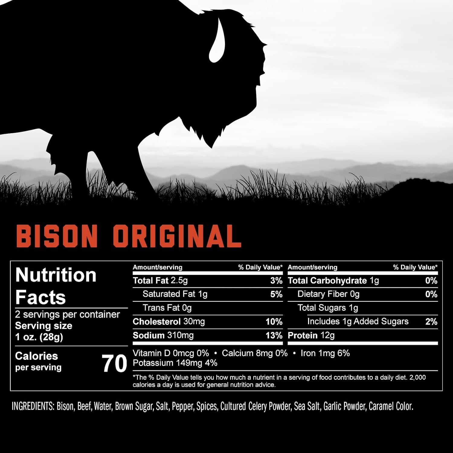 Bison Steak Strips - Original