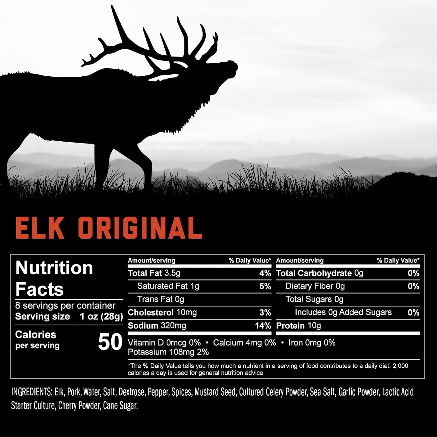 Elk Summer Sausage - Original