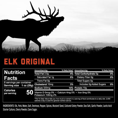 Elk Summer Sausage - Original
