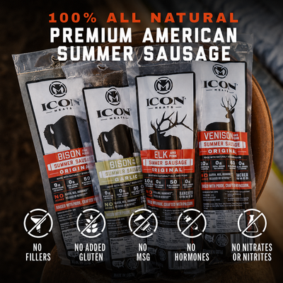 Elk Summer Sausage - Original