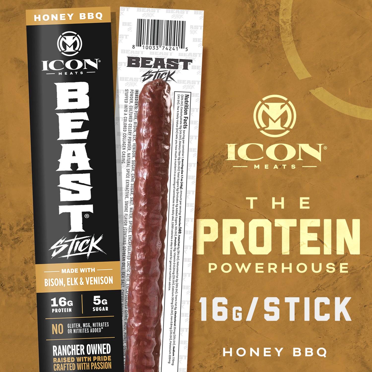 BEAST Stick - Honey BBQ