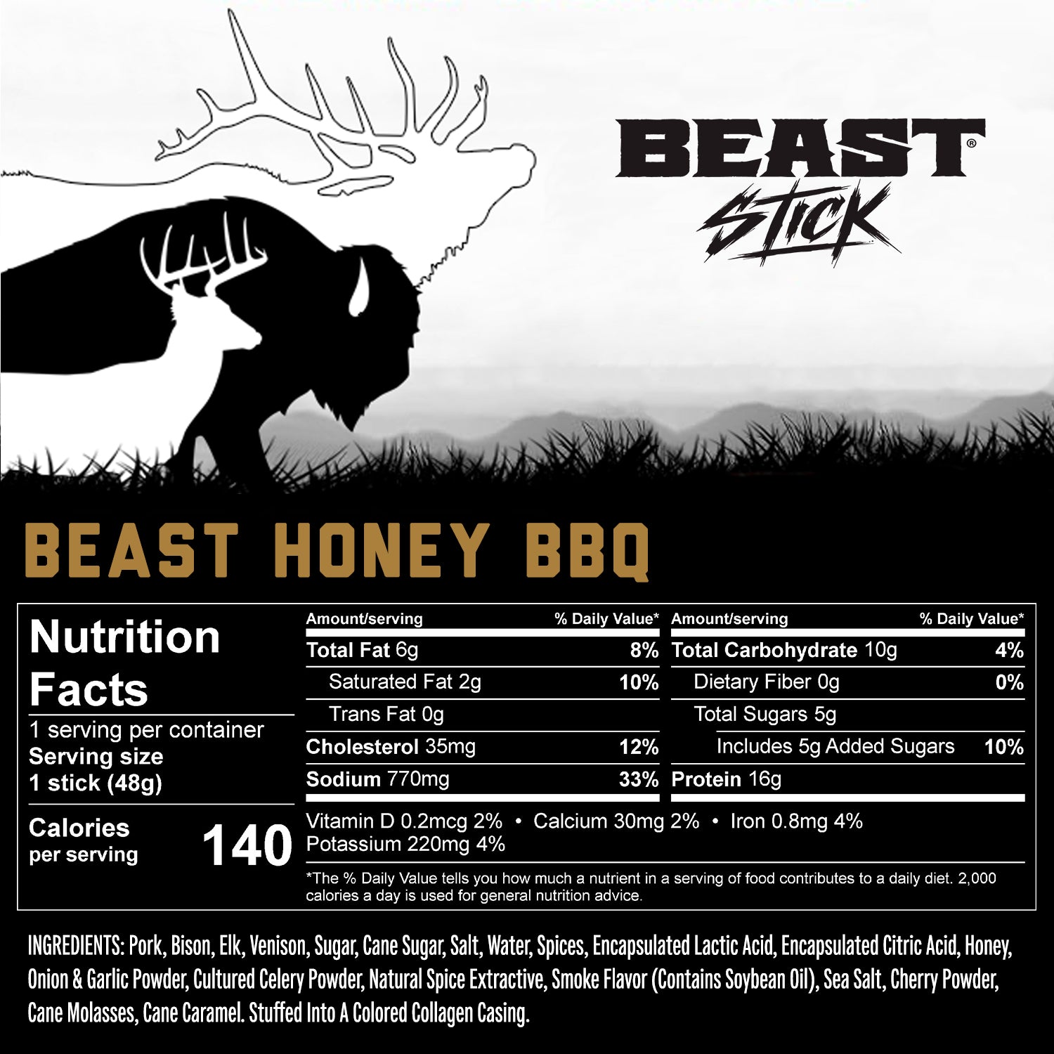BEAST Stick - Honey BBQ
