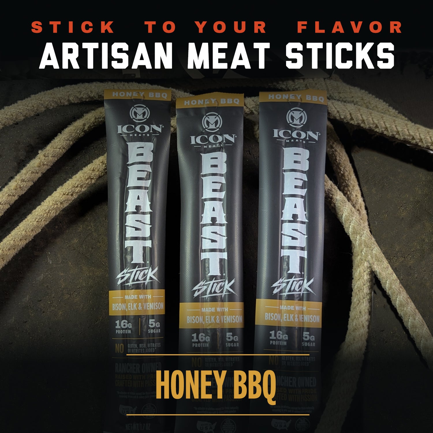 BEAST Stick - Honey BBQ