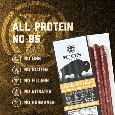 Bison Stick - Honey BBQ