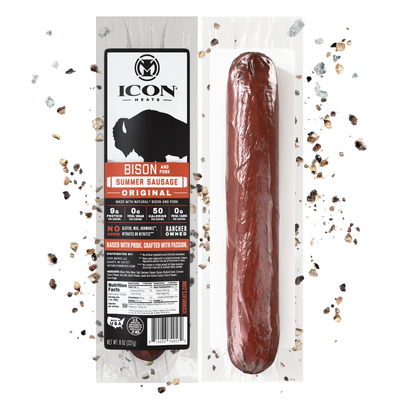 Bison Summer Sausage - Original