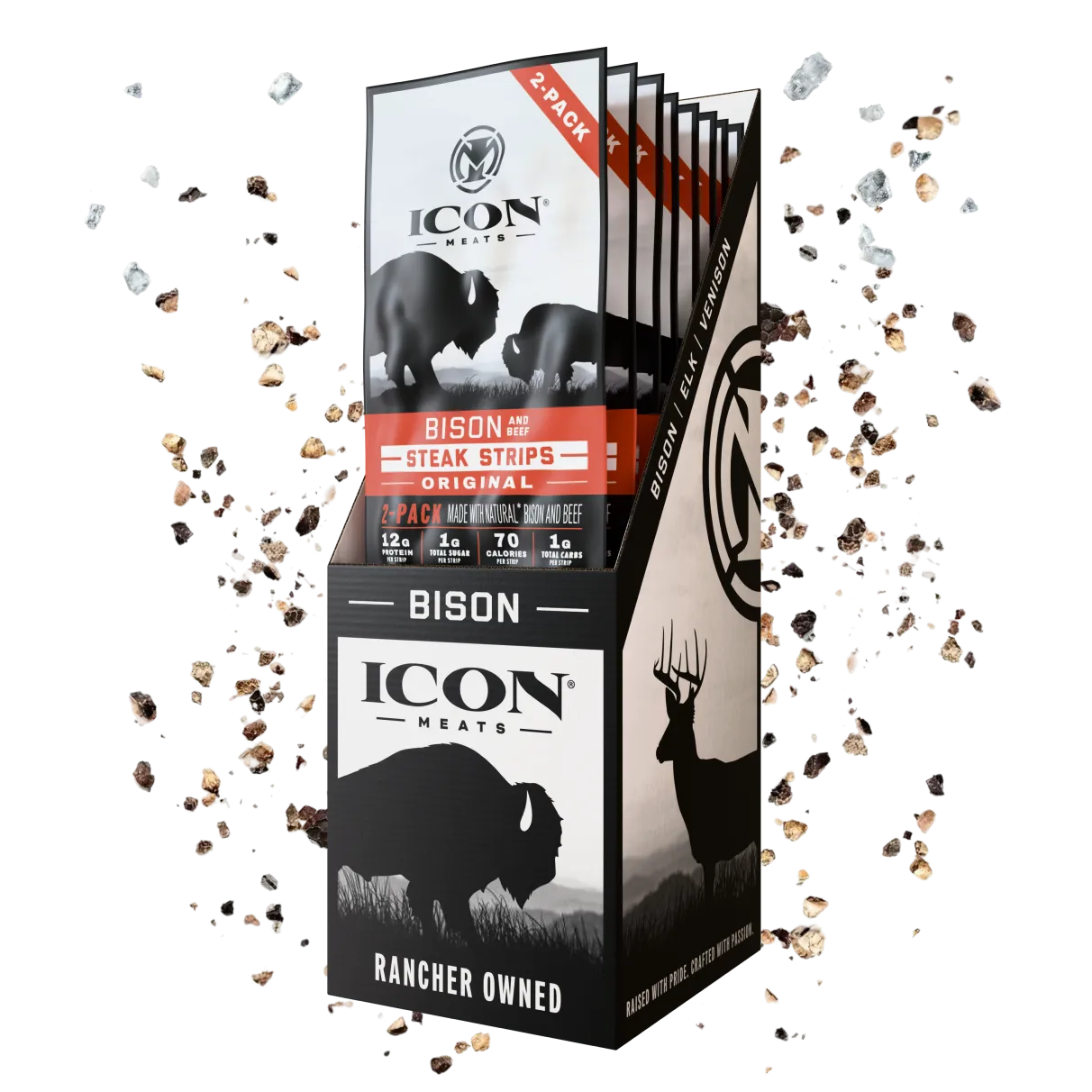 Bison Steak Strips - Original