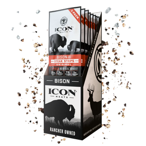 Bison Steak Strips - Original