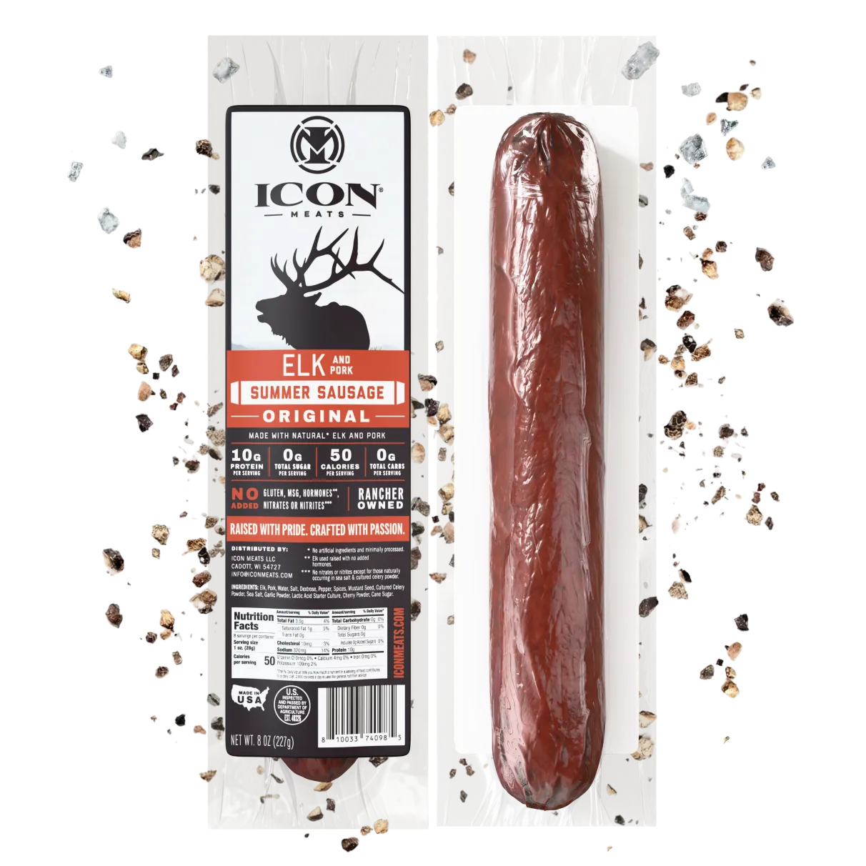 Elk Summer Sausage - Original
