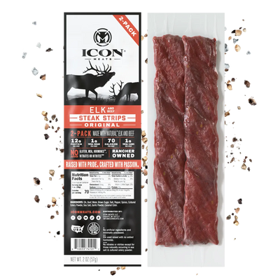 Elk Steak Strips - Original