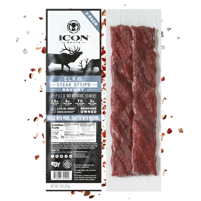 Elk Steak Strips - Savory