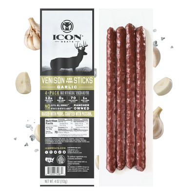 Venison Stick - Garlic