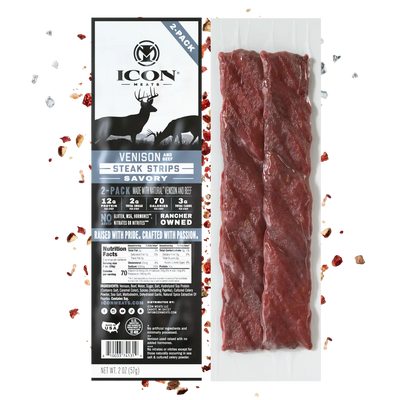 Venison Steak Strips - Savory